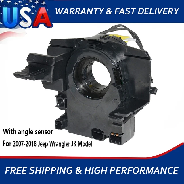 CLOCK SPRING FOR Jeep Wrangler JK 20072018 With Angle Sensor Steering