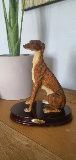 Vintage The Juliana Collectable Whippet Dog 8 Ins