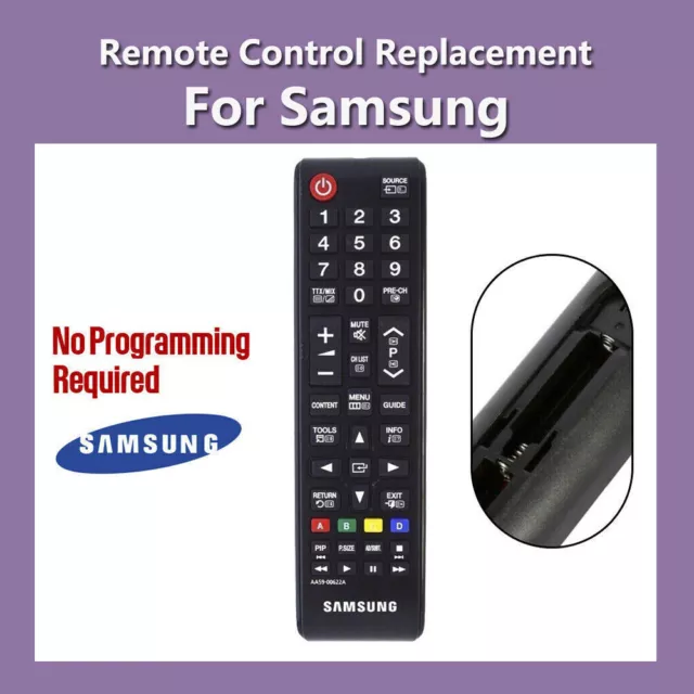 Samsung Smart TV LED Replacement Remote Control AA59-00602A /AA5900602A Genuine