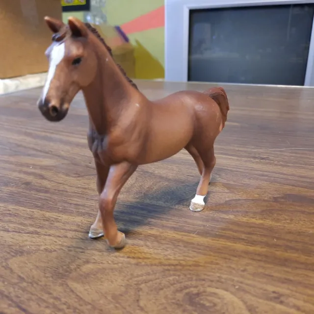 Schleich Horse Palamino BAY TRAKEHNER STALLION Figure 2013 Retired Exclusive