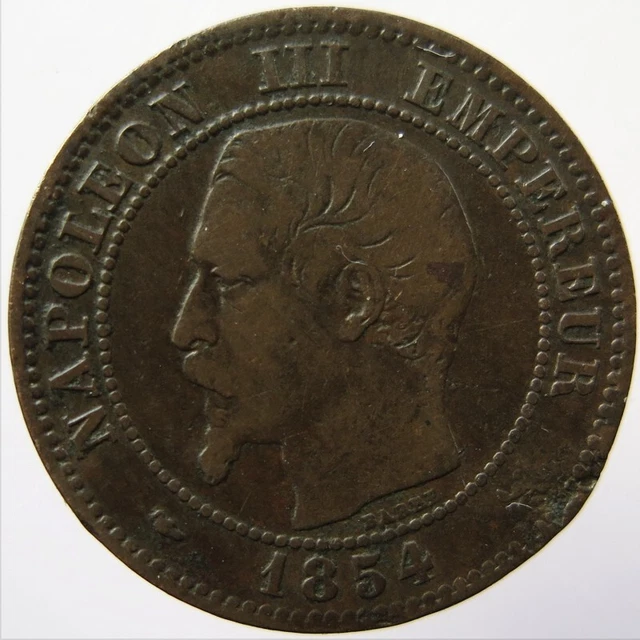 F10718.1 - FRANCE - 2 centimes Napoléon III - 1854 W