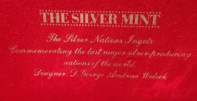 Six Bar Set: The Silver Mint, Nation's, 20G Ingots,  .999 Fine 120 Total