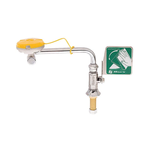 HAWS 7612 Eyewash,Deck Mount,15 W,11-1/2 D