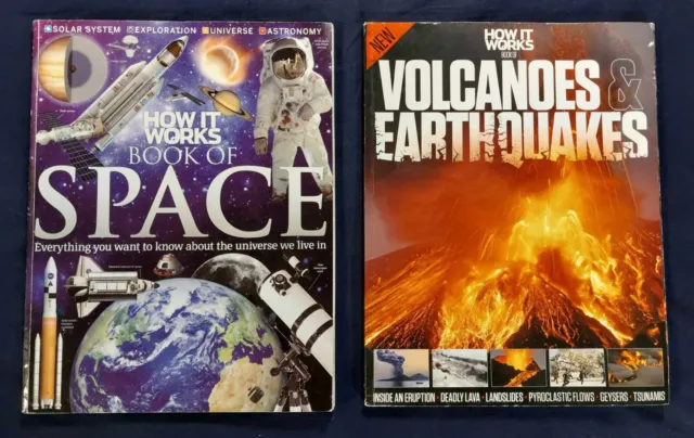 How it works Book of Space - Volcanoes & Earthquakes - Wie es geht/funktioniert