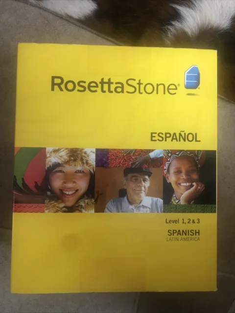 Rosetta Stone Level 1,2 & 3 Spanish