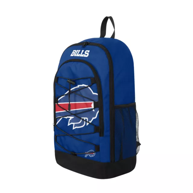 NFL Buffalo Bills Big Logo Bungee Backpack Bag Football