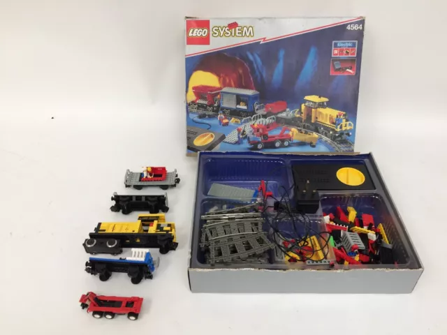 LEGO RAILROAD 4564 System 9 Volt treno merci grande OBA confezione
