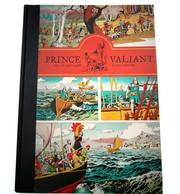 PRINCE VALIANT Vol 16: 1967-1968 Graphic Illustration Book by Hal Foster 2017