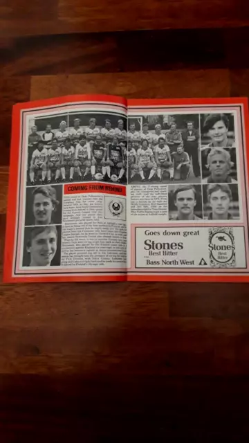 OFFICIAL PROGRAMME LIVERPOOL Vs OULUN 7-0! SEPTEMBER 1981 EUROPEAN CUP 1st ROUND