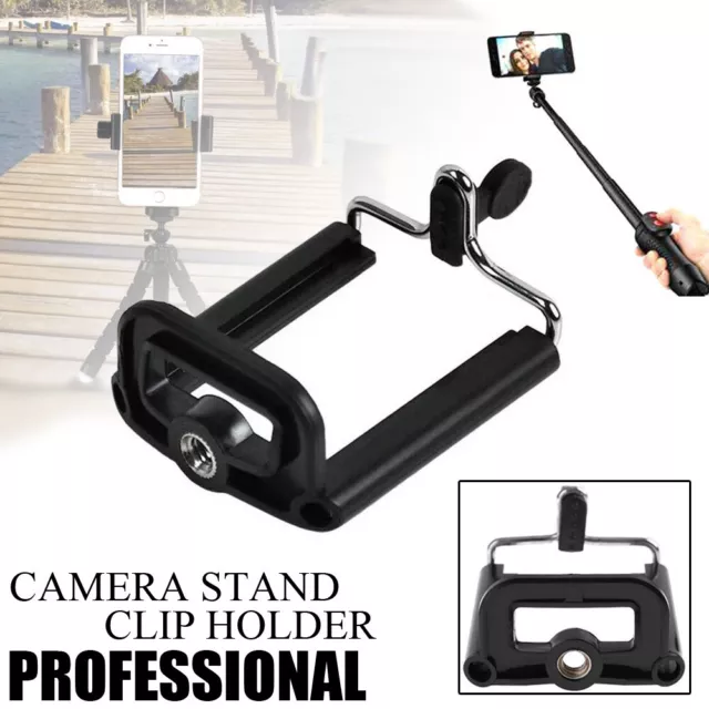Cell Phone Tripod Adapter Holder Universal Smartphone Mount For Samsung iPhone
