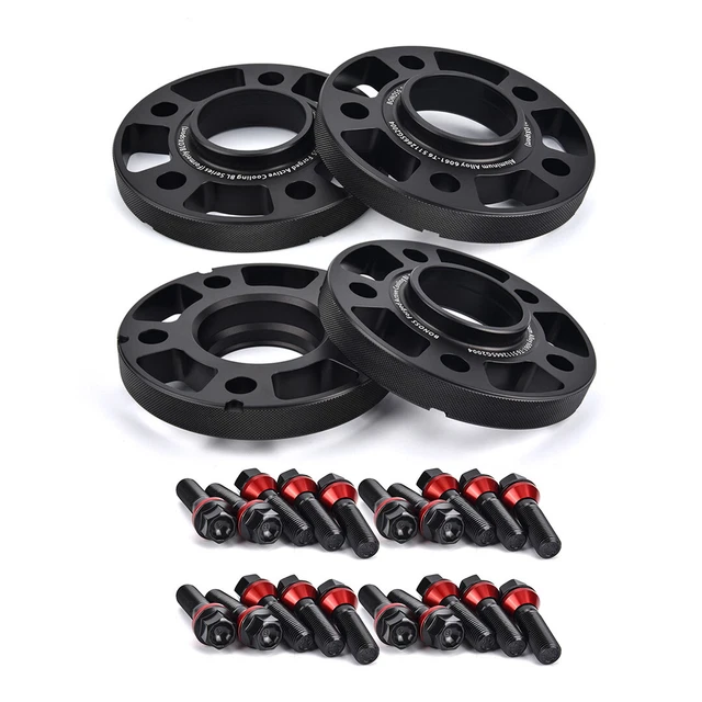 10mm+12mm 5x112 CB66.5 HubCentric Wheel Spacers for BMW 116 118 120 125 128 135
