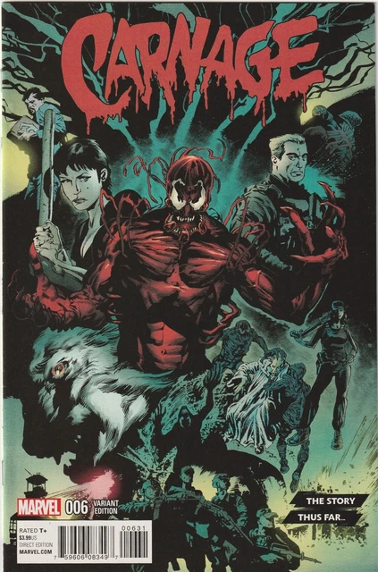 Carnage # 6 Story Thus Far Variant Cover NM Marvel 2016 [O2]