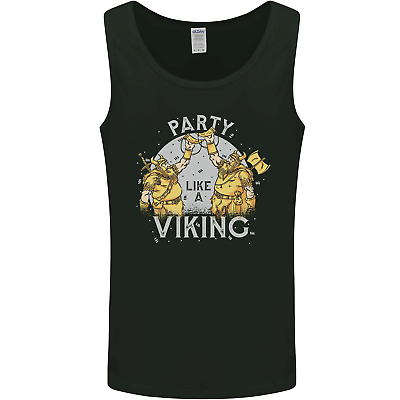 Party Like a Viking Thor Odin Valhalla Mens Vest Tank Top