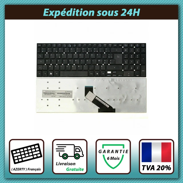 Clavier De Remplacement Acer Neuf Clavier AZERTY Français Original Pour Acer Aspire E1-532 / E1-532G / E1-532P / E1-532PG - Neuf Clavier Remplacement E1-532 Série - Foto 12
