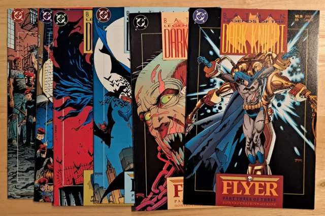 Batman Legends Of The Dark Knight lot of 6 issues DC comics VF/NM