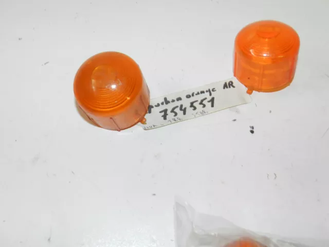 Cabochon De Feu Orange 754551  (Pieces Peugeot Origine Neuve)