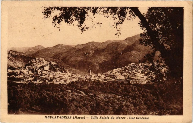 CPA AK MOULAY IDRISS - Holy City of Morocco - General View MOROC (669114)