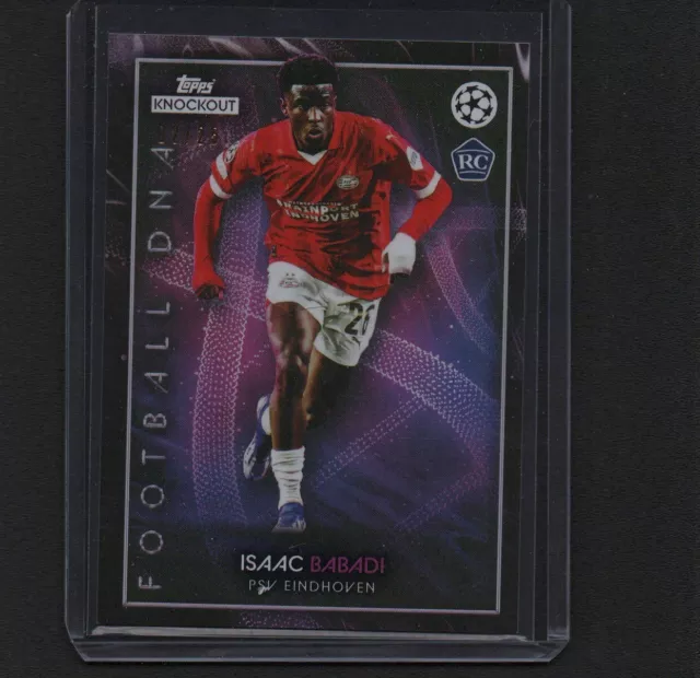 2023-24 Topps Knockout Ucl Isaac Babadi Psv Eindhoven Rookie /25