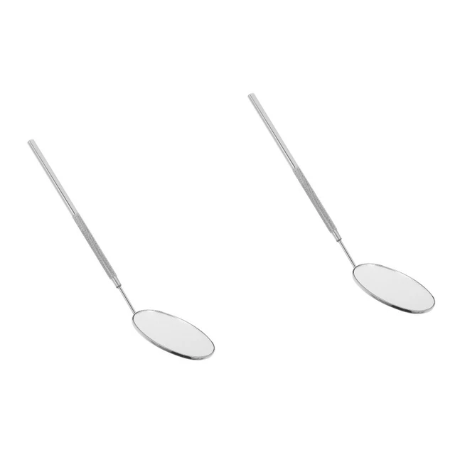 2x Espejo para pestañas portátil para mujer
