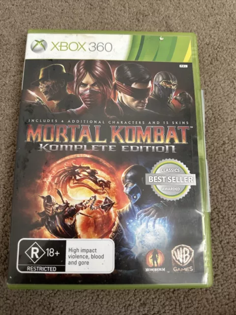 Mortal Kombat -- Complete Edition (Microsoft Xbox 360, 2012) for sale  online