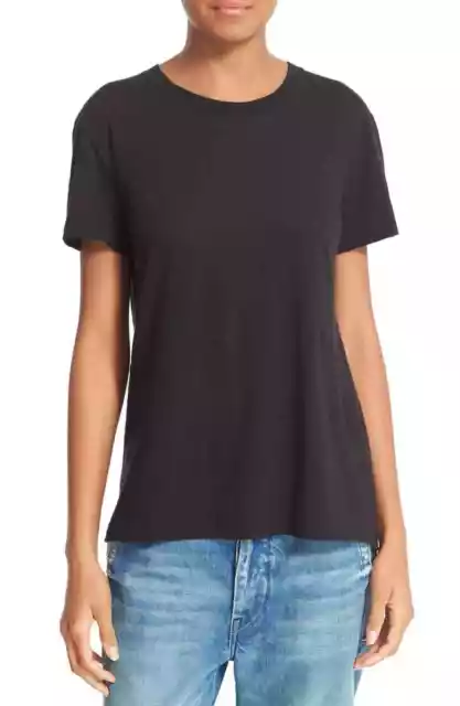 E316 Nwt Vince Pima Cotton Swing Short Sleeve Women Tee Size Xs, S, M $75