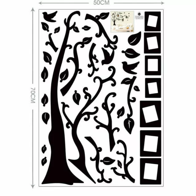 DIY Removable Family Tree Wall Decal Mural Sticker Art-Vinyl Stickers Home Decor 3