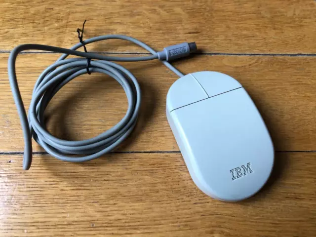 IBM Vintage mouse for PS/1 PS/2 Personal System/2 - Model 13H6690 Fully working