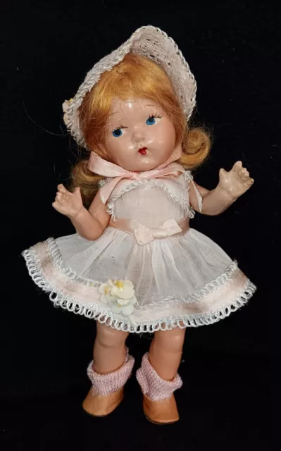 1940's Vogue Ginny Toddles Composition Doll