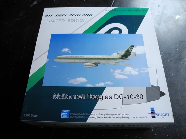 Modèle Réduit InFlight 200 1/200 - McDonnell Douglas DC-10 British Caledonian - NEUF