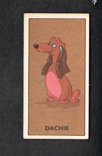 Barratts Walt Disney Characters 2Nd Series No 46 Dachie . V/G.