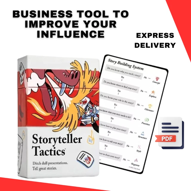 PIP DECKS STORYTELLER Tactics Card Game Deck Instant PDF Download £29.99 PicClick UK