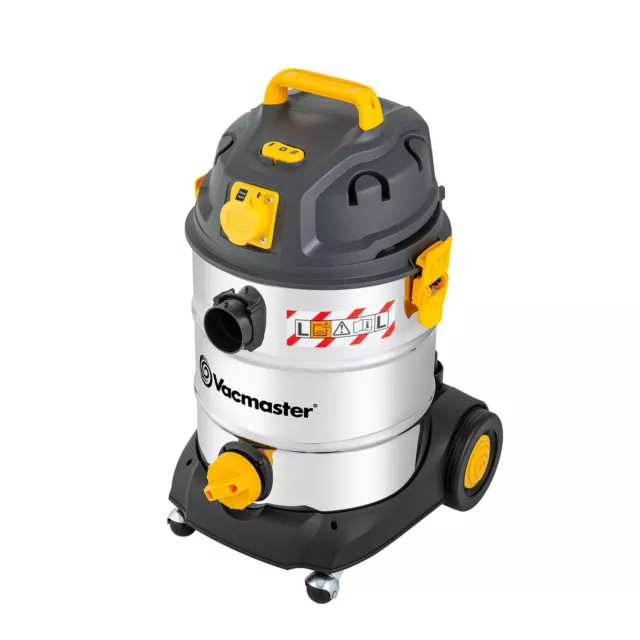 L Class 110V Vacuum Cleaner 30L Wet & Dry  Industrial with 110V PTO Vacmaster 2