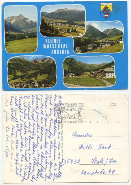 16390 - Kleines Walsertal - Postal, funcionado