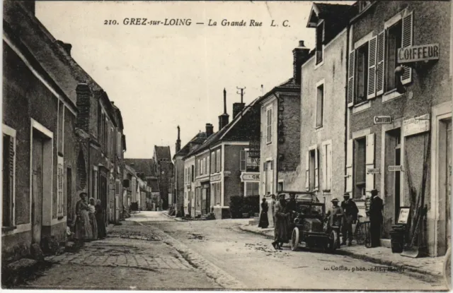 CPA GREZ-SUR-LOING La Grande Rue (979918)