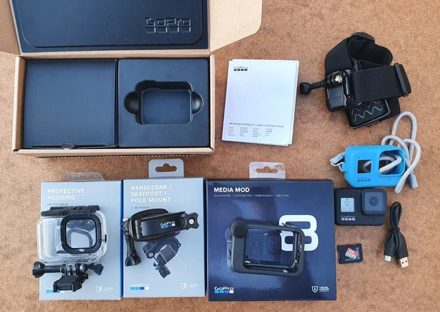 GOPRO HERO 8 Black Actioncam Kamera + Original Gopro Zubehörpaket EUR ...