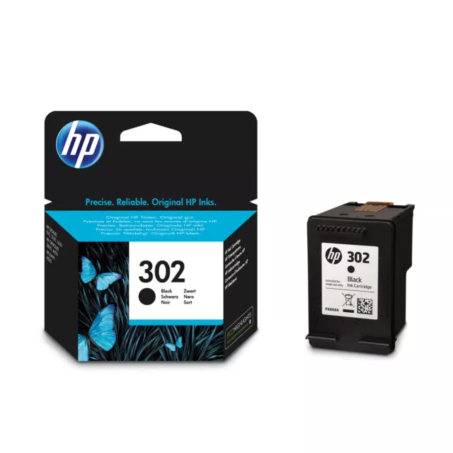 CARTOUCHE HP NOIRE 302 / f6u66ae noir Pas couleur xl pour deskjet 1120 2130 3630