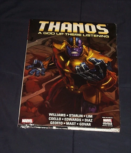 Thanos - A God up There Listening by Williams, Starlin (Marvel Hardcover, 2004)