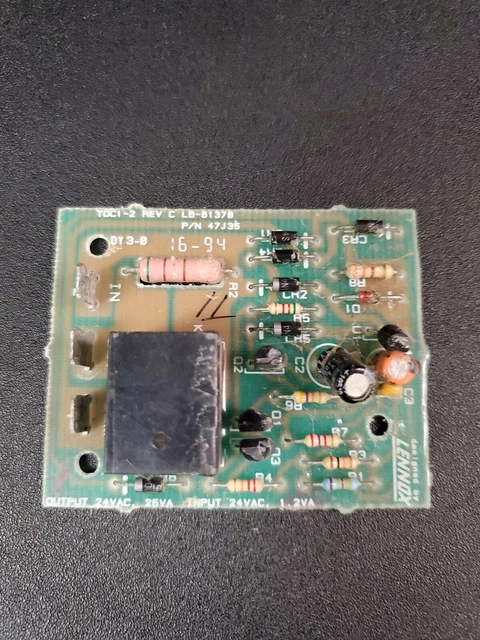 Carte électronique Lennox TOC1-2 LB-81378 47J3501 - Contrôle De Délai - Occasion