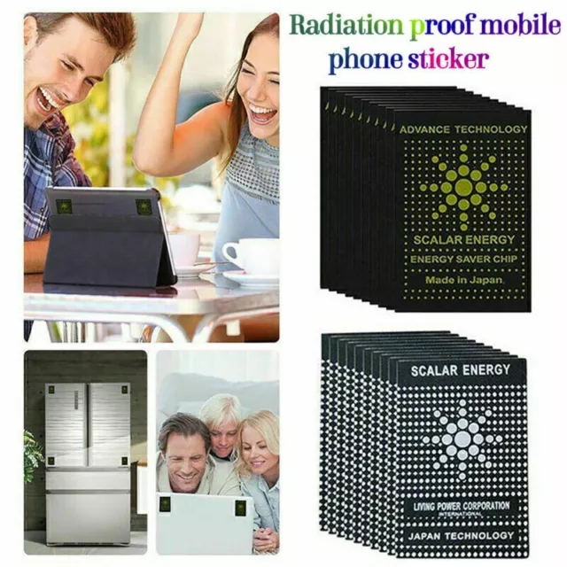 10x EMF Protection Quantum Scalar Anti-Radiation Phone Mobile Stickers Laptop UK