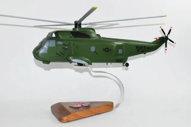 Sikorsky® HH-3 SEA KING™, HC-9 Protectors, 16" Mahogany Scale Model