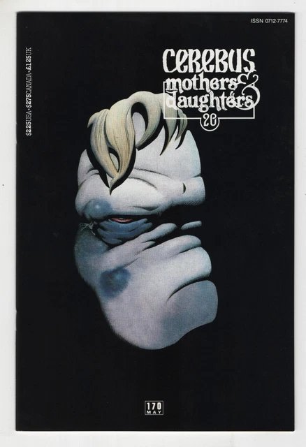 CEREBUS  #170   DAVE SIM   (AARDVARK-VANAHEIM)  VF  or  BETTER!!