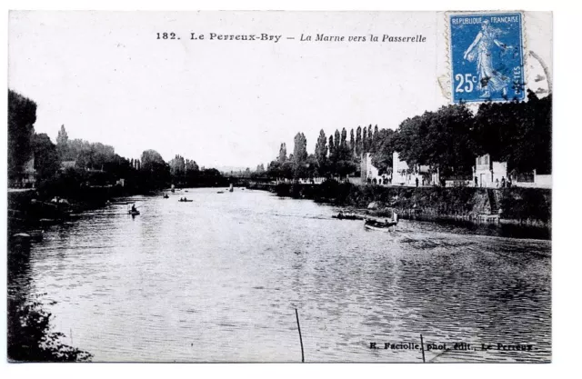 (S-119220) FRANCE - 94 - LE PERREUX SUR MARNE CPA      FACIOLLE E.  ed.