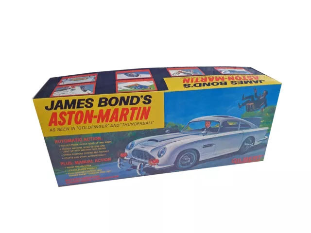 Gilbert Toys James Bond DB5 Repro Box