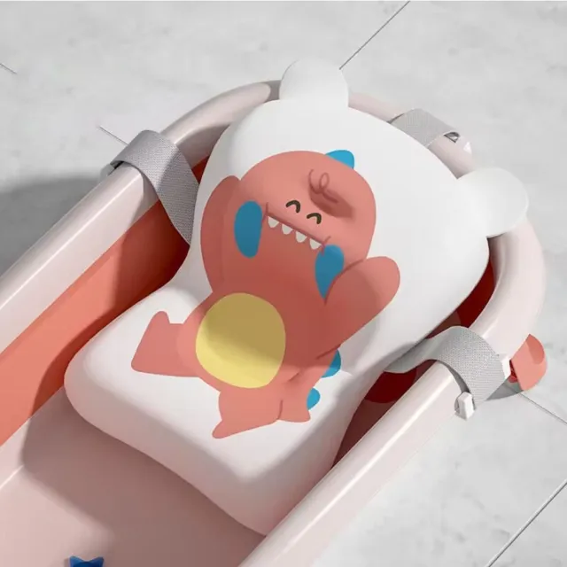 Dinosaur Baby Bath Cushion Anti-slip Shower Support Mat  Baby Shower Supplies