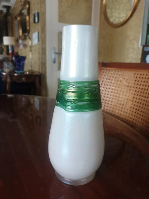 Collier Ancien En Pâte De Verre Murano Vintage - Sautoir, Très Bon état