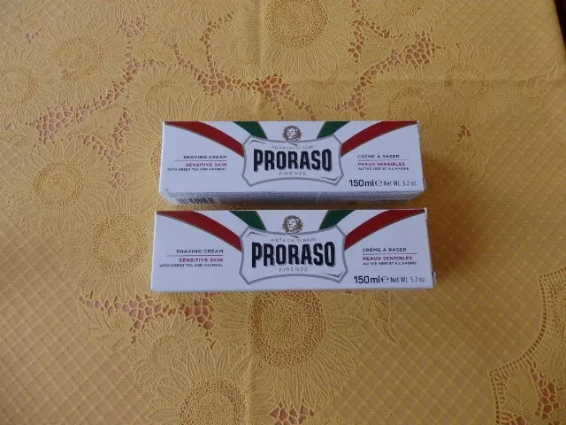 Proraso Shaving Cream Sensitive 2x 150ml NEU OVP