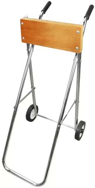 Stainless Outboard Motor Trolley Stand Suits Up To 20Hp - 304G Stainless Steel