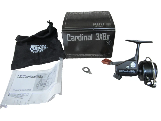 VINTAGE ABU GARCIA Cardinal 3 C3 Fishing Reel. W/ Box Nice