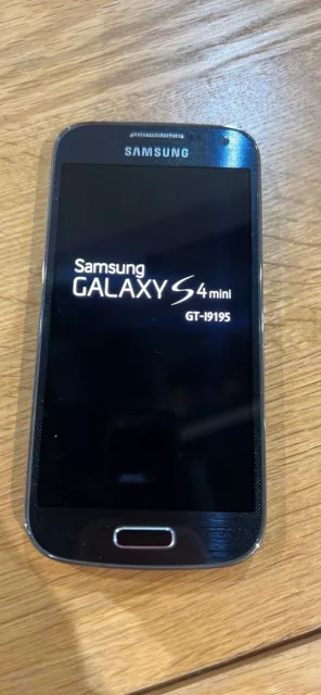 Samsung Galaxy S4 mini GT-I9195 - 8GB - Black Mist (Unlocked) Smartphone