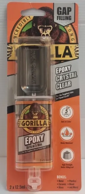 Gorilla Epoxy 5 Minute Resin Adhesive - 25ml